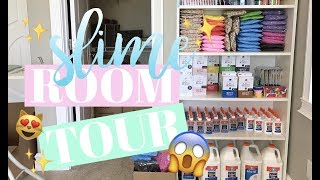 SLIME ROOM TOUR!!