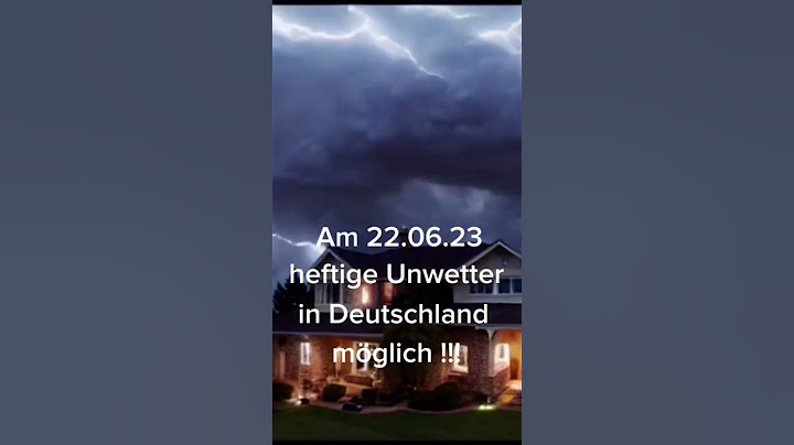 Unwetter am 22.06.23 möglich Bitte aufpassen !! Animation with AI Gen-2 Runway