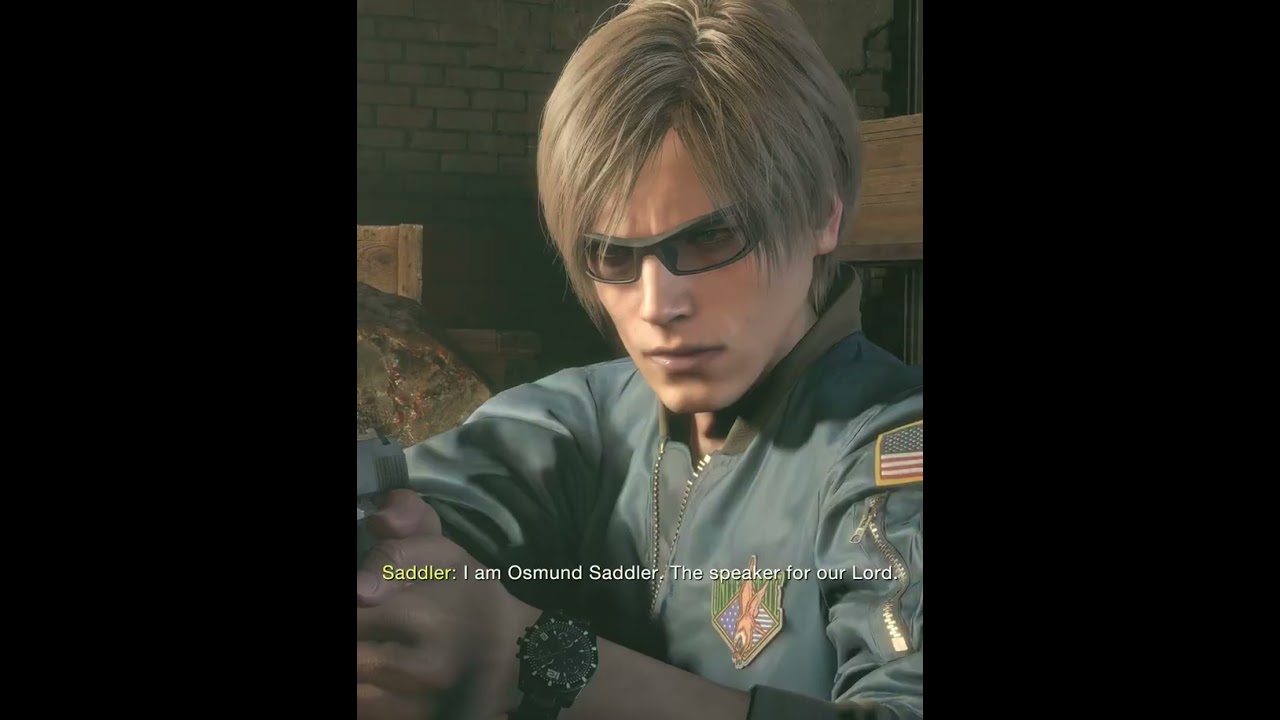 Leon doesn't like to talk too much😅•Resident Evil 4 Remake GameplayRemake•4K60 • RayTracing•RTX 4090