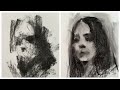 Expressive portrait drawing in 8 minutes  step by step