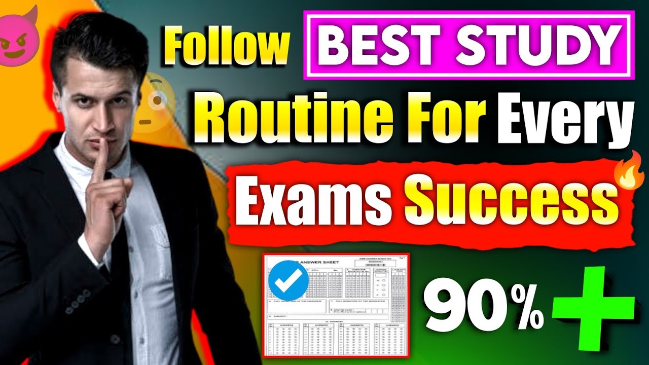 Perfect Study Routine for Exam Success | Your Key to Top Grades! - YouTube