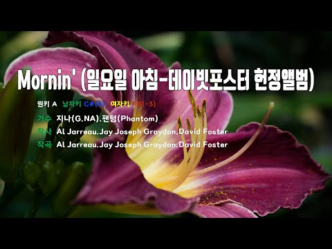 [은성 반주기] Mornin' (일요일아침-데이빗포스터헌정앨범) - 지나(G.NA).팬텀(Phantom)