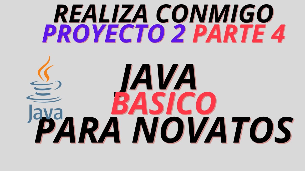 Haciendo otro proyecto juntos desde cero en java - Proyecto 2 PARTE 4 ...