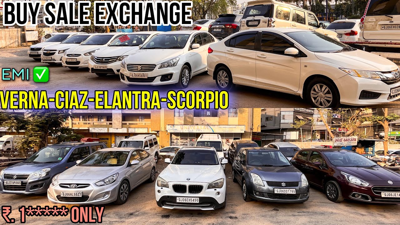 Scorpio Verna Elantra BMW Cruze Second Hand Cars In Vadodara Gujarat
