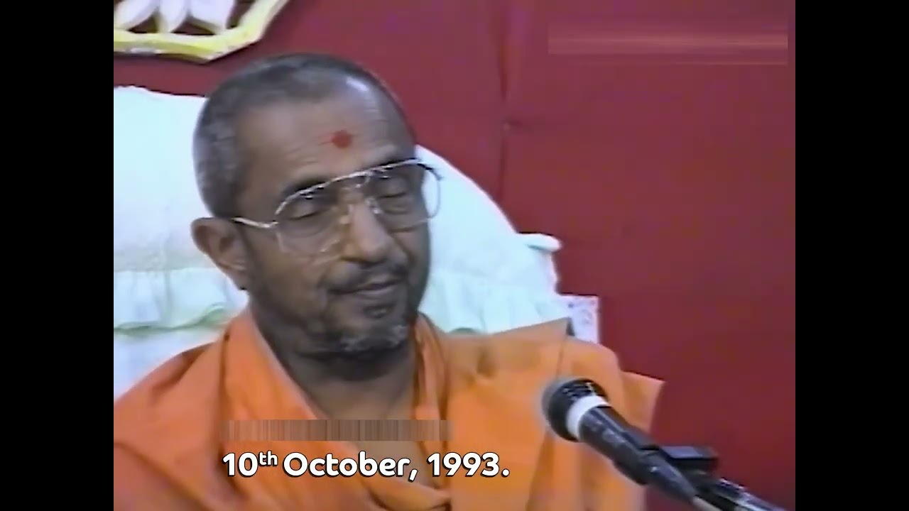 Hariprasad Swamiji Paravani - 10 October 1993