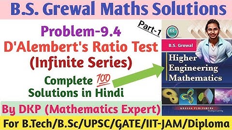 B.S. Grewal- Problem: 9.4 || D