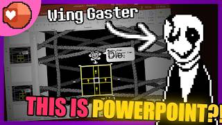 An Undertale Fangame Made With POWERPOINT!?!? — [ UnderPoint ]
