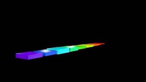 Equalizer Animation | Blender | Bake Sound to F Curve