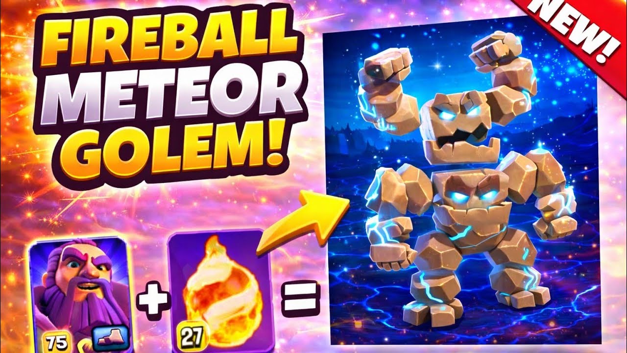 TH17 Most OP Strategy Right Now! (Meteor Golem)