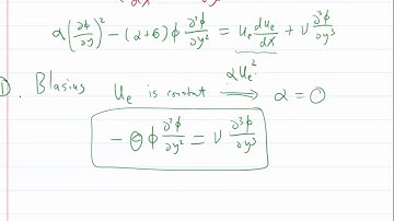 MIT Aerodynamics of Viscous Fluids: Self similar solution with constant freestream