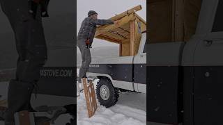 Hot Tent Classic Truck Camper Setup!