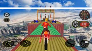 Super Biker Sky Track Reader Android Game 2018 screenshot 1