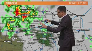 DFW weather: Timing and chances for our next round of rain