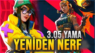 VALORANT RAZE ve KILLJOY NERFLENDİ!! 3.05 YAMA NOTLARI