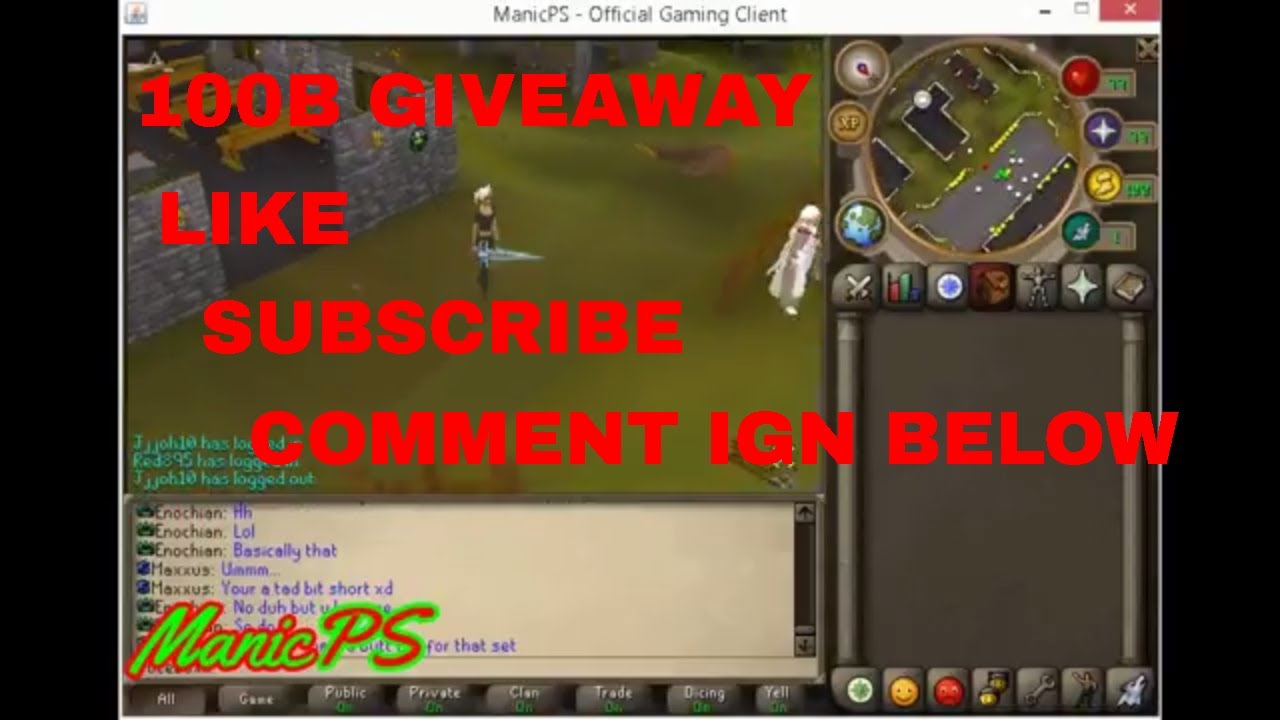 [RSPS] MANICPS--100B GIVEAWAY GET IT WHILE YOU CAN!--JuceBoxx