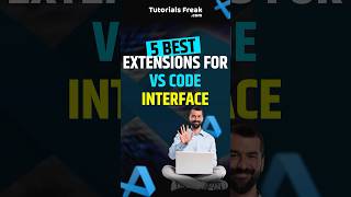 5 Best VS Code Extensions | VS Code UI interface vscode shorts