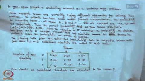 Mod-01 Lec-38 Dynamic Programming Problem (Contd.)