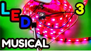 Cómo hacer tiras de LED reactivas a la música con IRFZ44 / Muy fácil