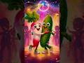 Funny Human Face !! Vegetables Talking Veggies Dance | Mini Fruit Ai generate #aishorts #funny
