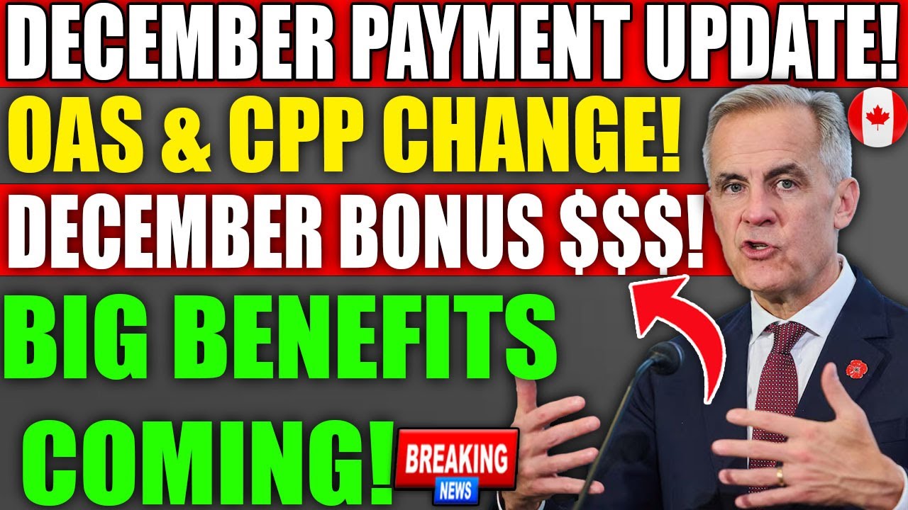 Canada Seniors: December Pension Mega Update!