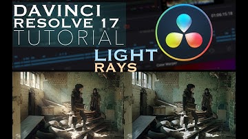 Best way to add LIGHT RAYS to any footage | DaVinci Resolve 17
