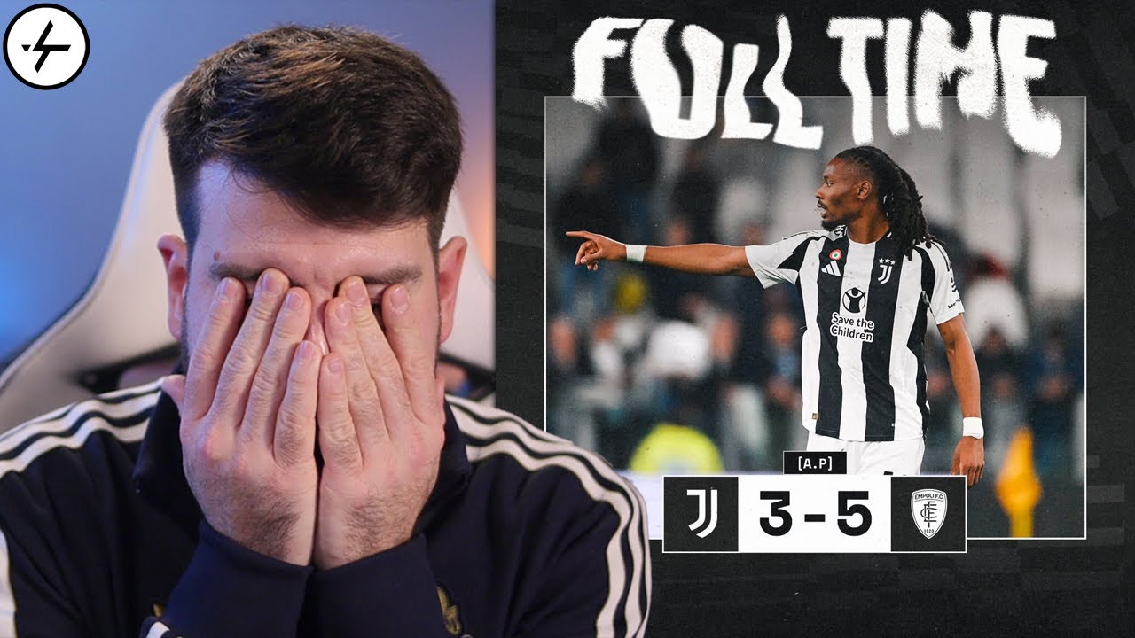JUVENTUS EMPOLI 3-5 DCR | ELIMINAZIONE VERGOGNOSA, LORO MANCO VOLEVANO PASSARE E ABBIAMO PERSO!!!!