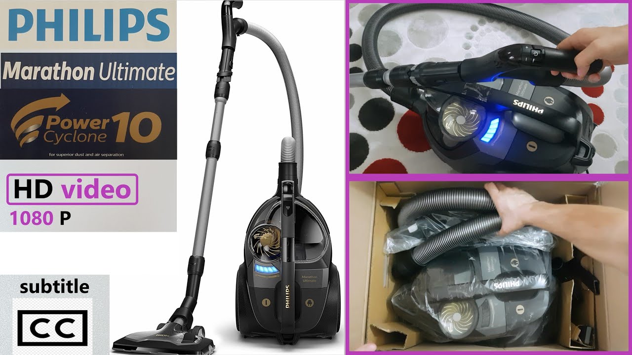 Распаковка, введение и советы Обзор пылесоса Philips Marathon Ultimate XB9145