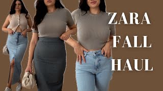 ZARA TRY ON HAUL FALL 2023 | NEW IN ZARA FALL 2023