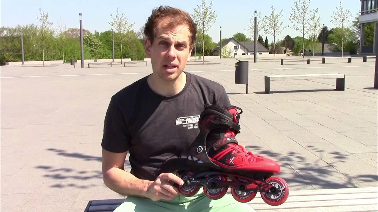 Inline Skate Test K2 VO2 90 Boa by YouTube