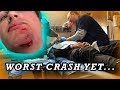 Knocked Out & Sent To The Hospital | My Worst MTB Crash Yet... | Mountain Creek Bike Park