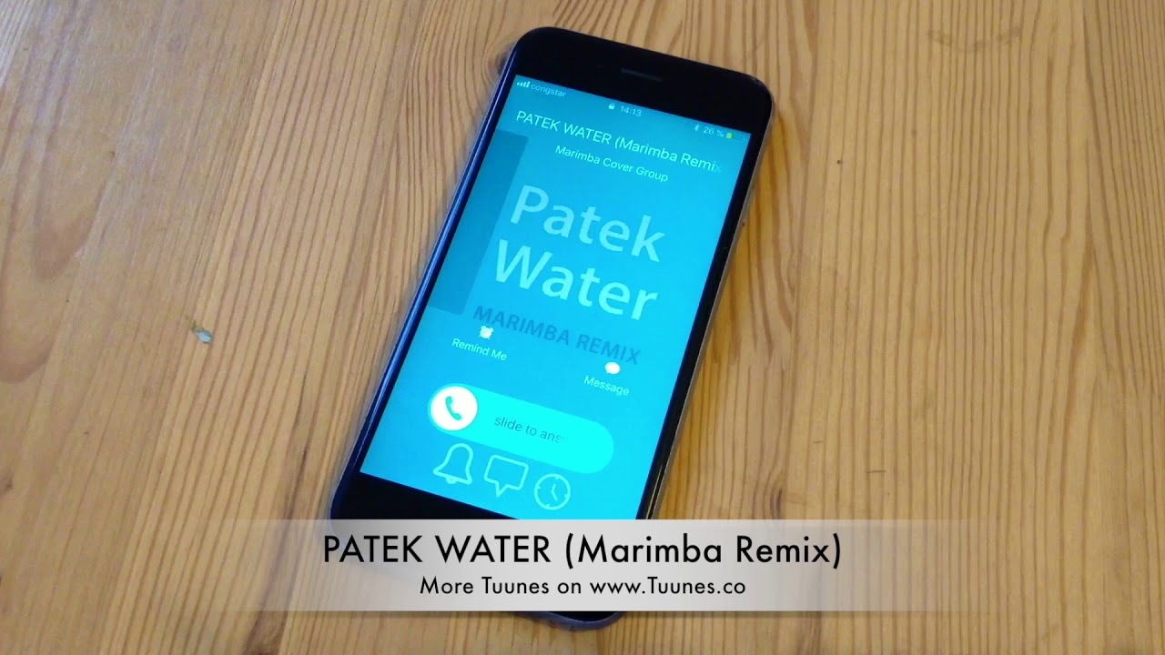 Patek Water Ringtone - Future & Young Thug Tribute Marimba Remix Ringtone - For iOS & Android