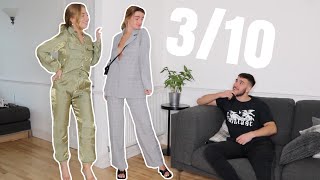Our BROTHER rates our DATE NIGHT outfits!!! 😂😂  | Syd and Ell