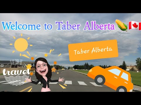 Wanna see the Corn Capital of Canada🌽🇨🇦?  Watch this quick tour of Taber Alberta😊/taber alberta