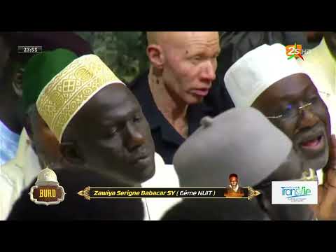 Suivez Burd Zawiya Serigne Babacar Sy 6ème Nuit
