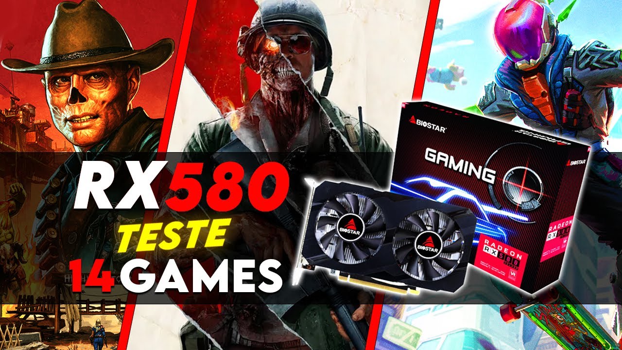 RX 580 8GB — протестировано в 14 играх при разрешении 1080p — с процессором Ryzen 5 5500 + 16 ГБ ...