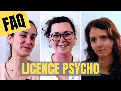 QUESTIONS LES + POSÉES SUR LA LICENCE DE PSYCHOLOGIE