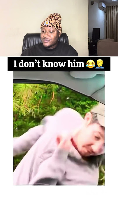 I don’t know him 😂 #funny #hilariousfails #shorts #tiktokeffects