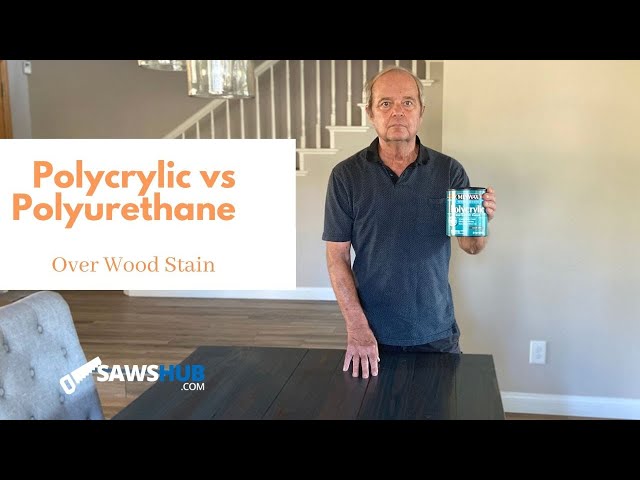 Differences Between Polycrylic & Polyurethane