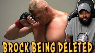 ROSS REACTS TO BROCK BEING ERASED IN WWE GAMES