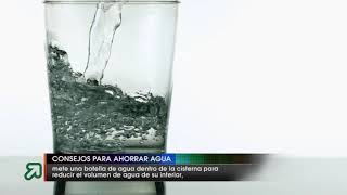 Consejos para ahorrar agua