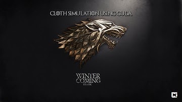 "Cloth Simulation Using CUDA and OpenGL" by Prathmesh Prasad Vyas