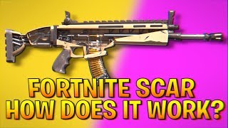 How does the FORTNITE SCAR ASSAULT RIFLE work? screenshot 4