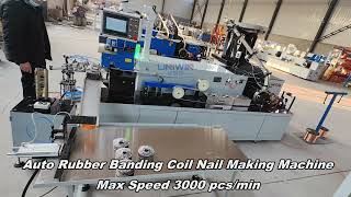 Automatic Coil Nail Collating Machine Testing Video for Egypt Customer (Machine No.1)