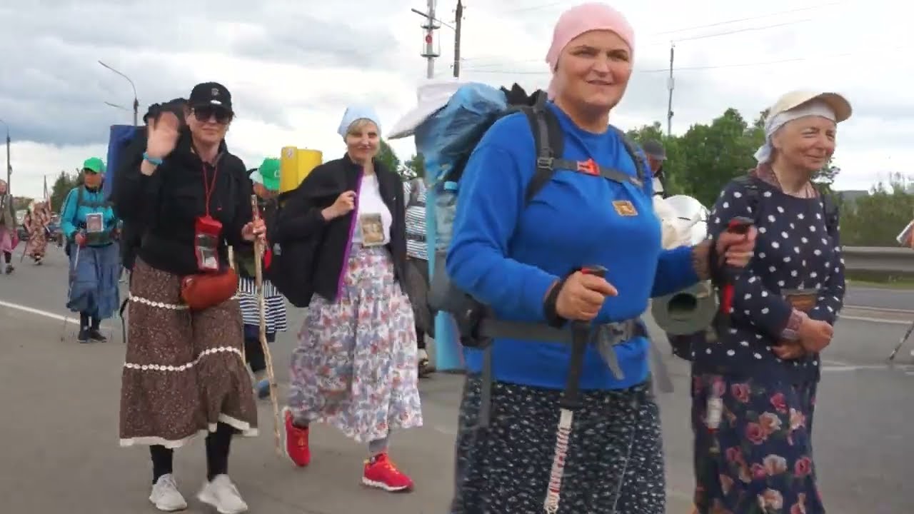 08.06.2024.  Великорецкий крестный ход. Возвращение паломников в Киров.