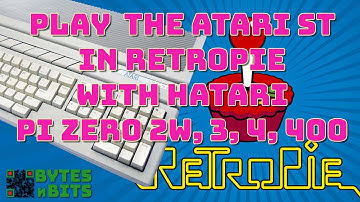 Play the Atari ST in RetroPie - Hatari on the Pi Zero 2W, 3, 4 and 400