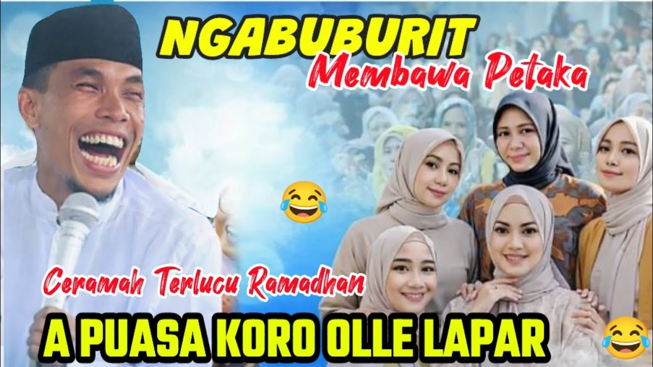 A Puasa Olle Lapar 😂 Ngabuburit Membatalkan Puasa‼️KH. KHOLIL YASIN Terbaru 2026