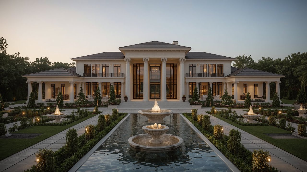 "Inside a $500 Million FUTURISTIC AI  MEGA MANSION | 200-Acre Ultra-Luxury Smart Estate (4K HDR)"