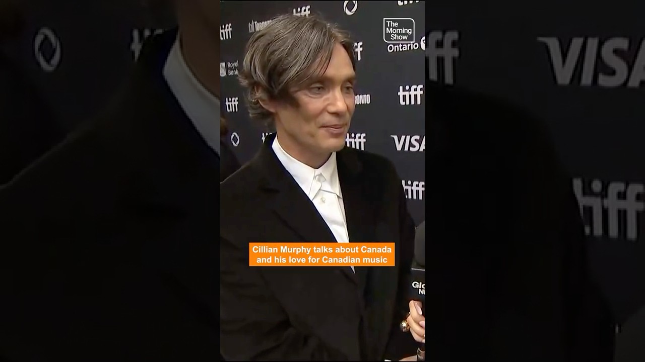 Cillian Murphy talks about the Canadian musicians he "adores"