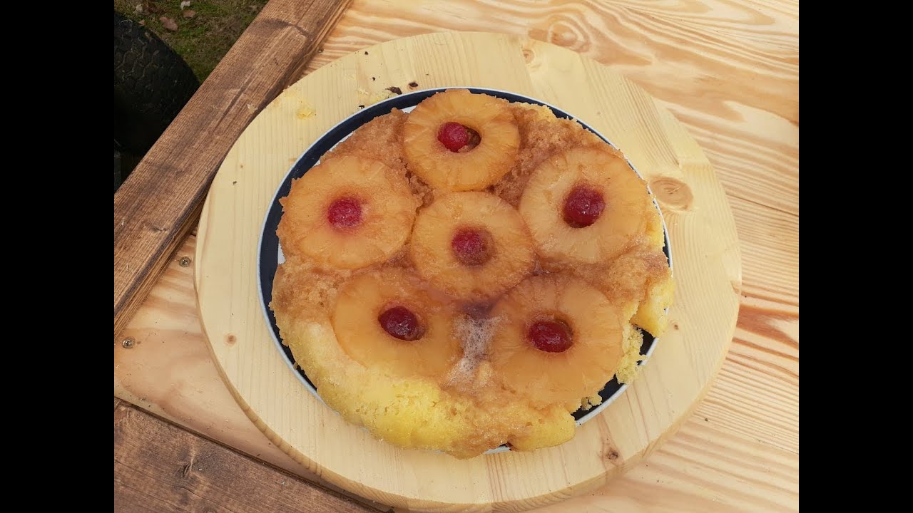 Lodge Dutch Oven Pineapple Upside Down Cake YouTube