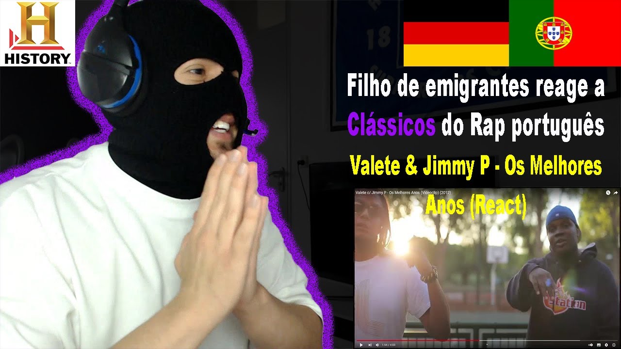 Valete & Jimmy P - Os Melhores Anos (React)Filho de Emigrantes reage a clássicos do Rap português#10